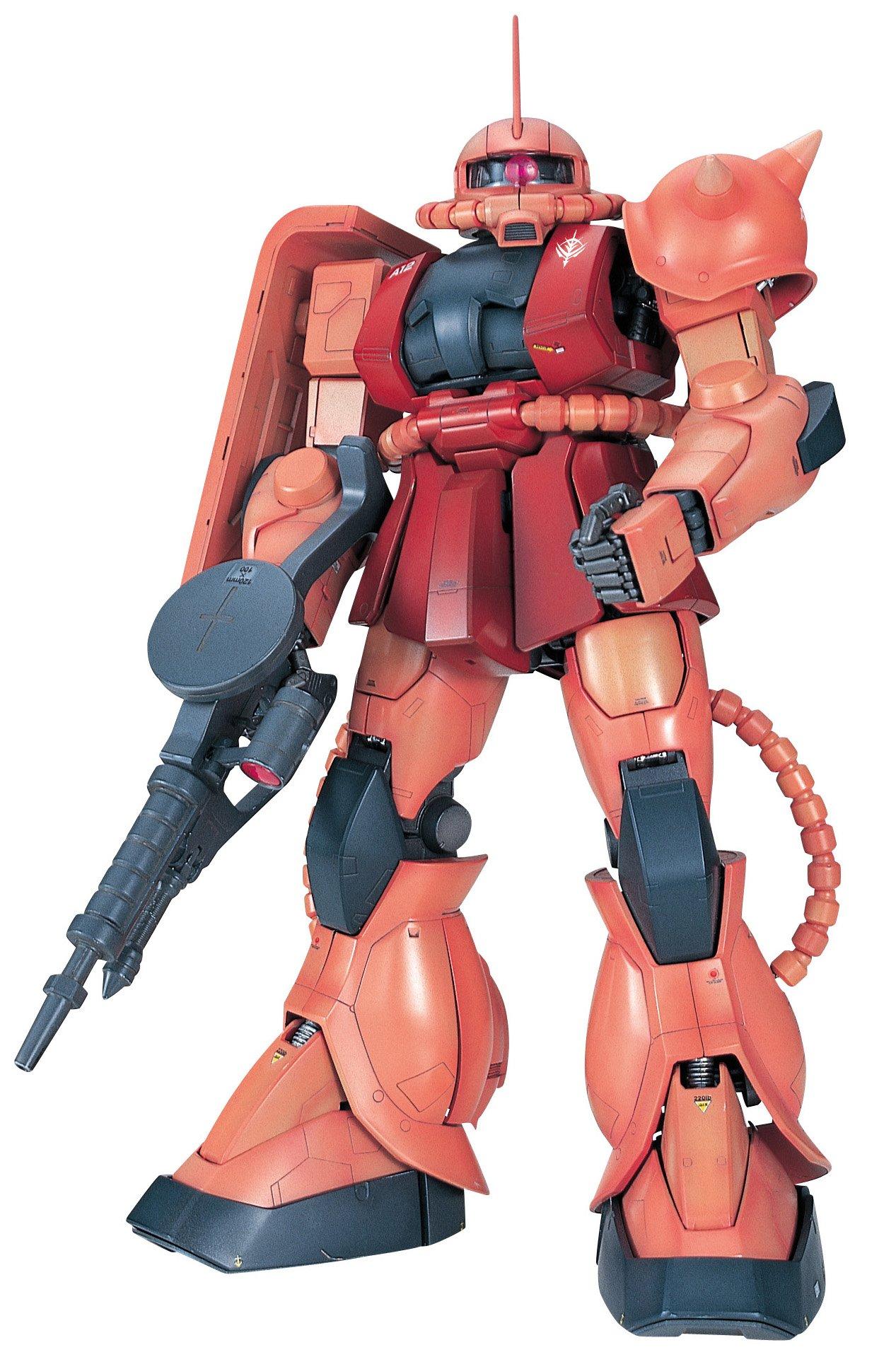 

Костюм Gunpla PG Char Aznable Zaku II 1/60 MS-06S (Мобільний Гандам) червоний