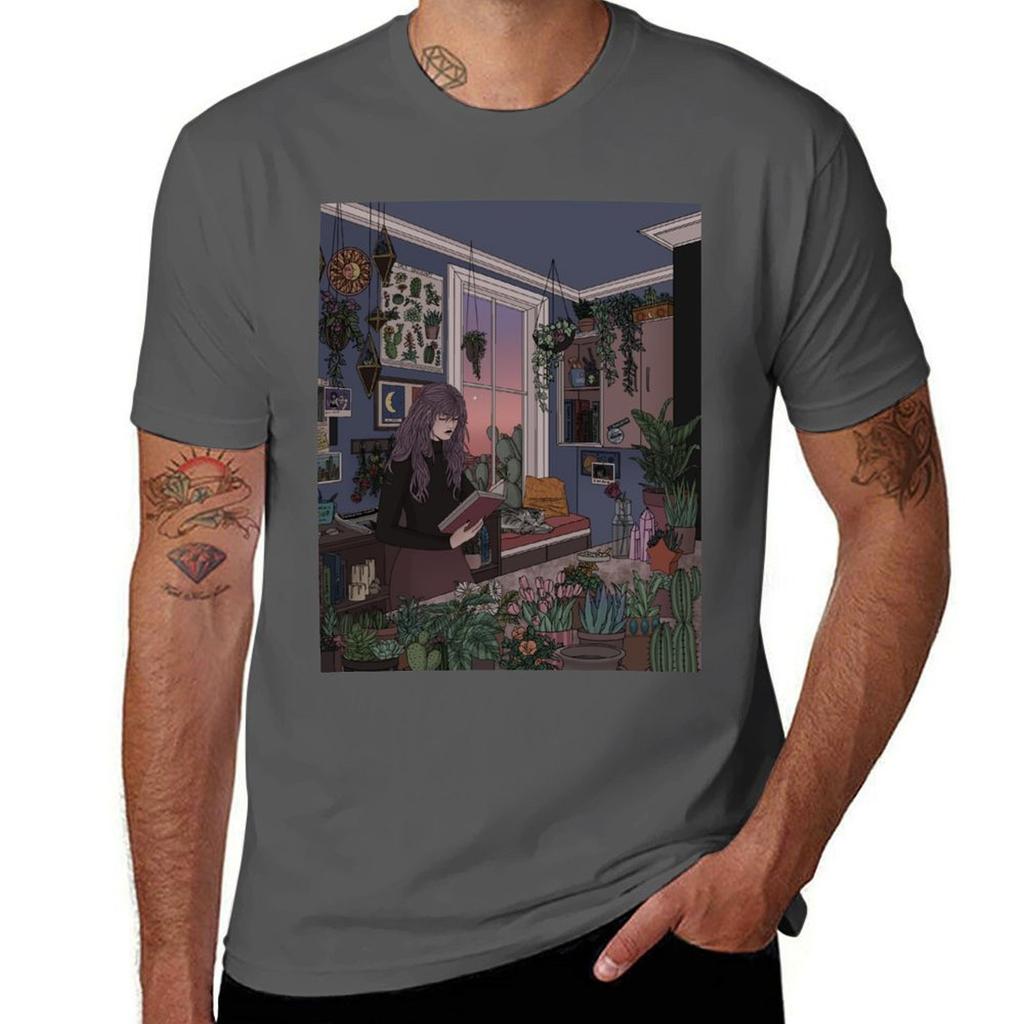 Dusk Redrawn Tshirt Classic Crew Neck Cotton Tshirt