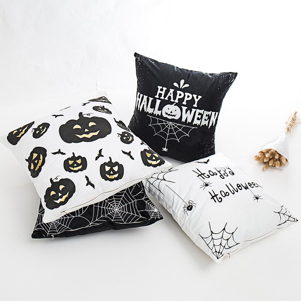 New Halloween Pillows, Hot Stamping and Silver, Pillows, Cushion Covers, Pillow Covers