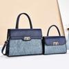 Style Pu Leather Bag With Zipper Closure And Multiple Pockets For Daily Use