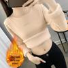 2025 Women's Plus Velvet Knitwear: Thick Warm Autumn/Winter One-Piece Sweater