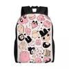 Custom Tamagotchies Cartoon Backpack for Women Men Water Resistant College School Bag Print Bookbags
