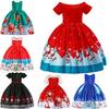 European & American Christmas Girl's Sequin Mesh Princess Dress - Long Evening & Birthday Gown