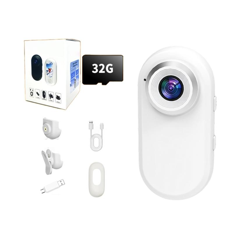 Very Light Small Wearable Video Unit With 1 Piece LCD Screen And 180 Minutes Recording For Athletic Safety Proof