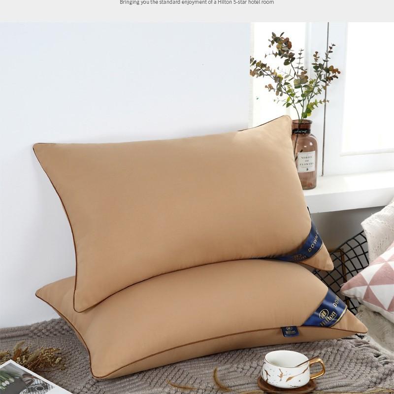 Poduszka z alternatywnego puchu dla dorosłych - Podpora szyi Poduszka do akademika Hipoalergiczna Pluszowa pościel i Prezent dla zdrowego snu