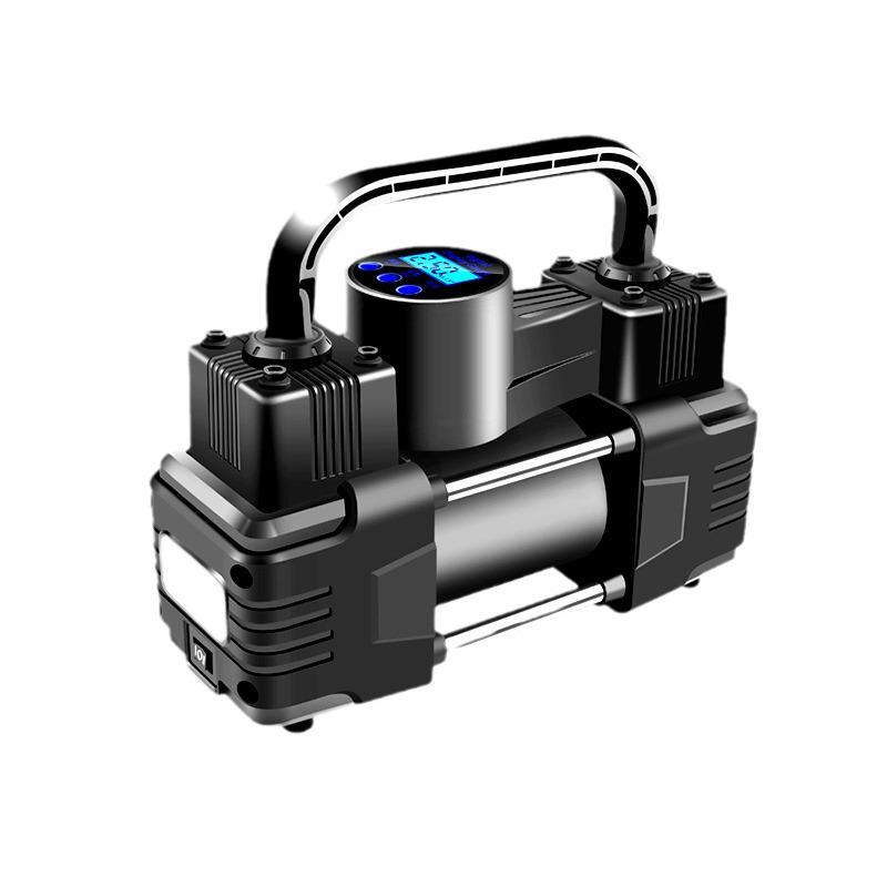 Portable 12V Electric Dual Cylinder Car Tire Inflator Pump