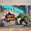 Avengers Hulk Tématická Narozeninová Dekorace Pozadí Klučičí Narozeninová Párty Dárek Fotografické Pozadí Miminkovská Sprcha Banner Studio