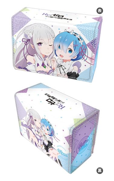 

Синтетический кожаный кейс для колоды W Жизнь в другом мире с нуля ReZERO -Starting World- Эмилия и Рэм