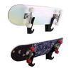 Skateboard Wall Mount Storage Rack with Hooks Minimalists Skateboard Organizer
