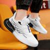 Men's Running Shoes Full Palm Carbon Plate Fashion Sport Shoes Marathon Racing Shock-absorbing Lightweight Sneaker Mesh Sneakers