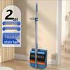 Allies Folding Broom and Dustpan Set