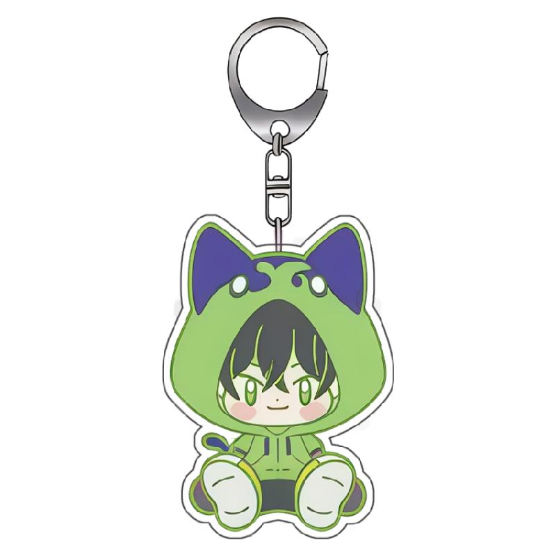 Anime Cartoons Acrylic Keychain for Sk8 The Infinity Tadashi Kikuchi Reki Kyan Adam Langa Hasegawa Q Version Acrylic Key Buckle