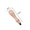 1Pc Retro Wood Color Just Handles Wax Seal Stamp Wood Handle Without Head Portable Mini Diy Seal Tool Post Gifts Decorative