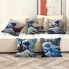The Great Wave Off Kanagawa Pillow Cover For Bedroom Room And Living Room Sofa Decorative Cushion Cover