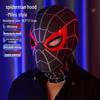 Remote-Control Spider-Man Mask with Blinking Eyes and Lights for Cosplay