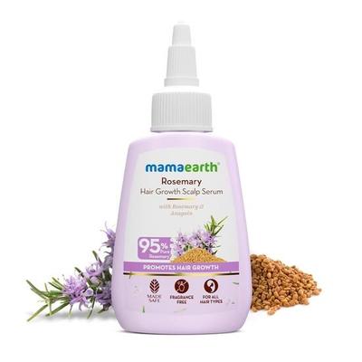 Rosemary Hair Scalp Serum 50ml with 95% Pure Rosemary, 4% Anagain, 1% Root BioTec, 1% Cressatine, Methi Dana, Caffeine| Controls Hair Fall