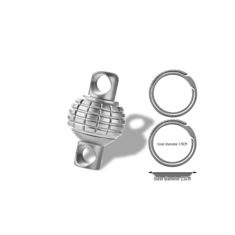 Titanium Alloy Multi-functional Keychain Quick Release Buckle