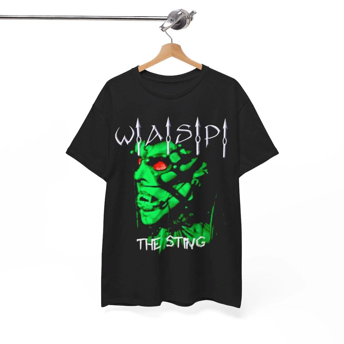 

WASP The String Vintage Design Tee Band T shirt Size L 3XL