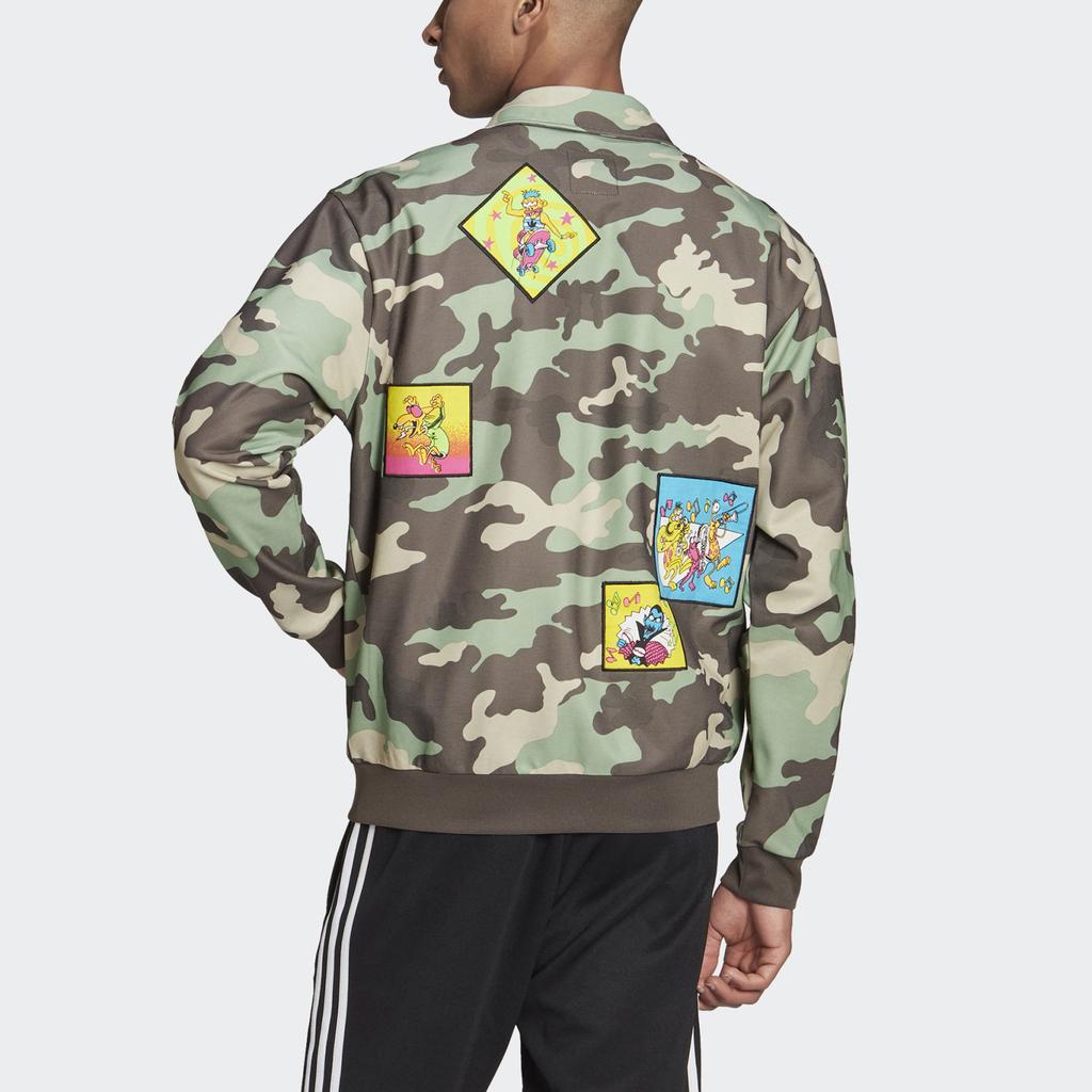 Adidas X Jeremy Scott Track Top Multicolor Men Outerwear Multi-Color H53369