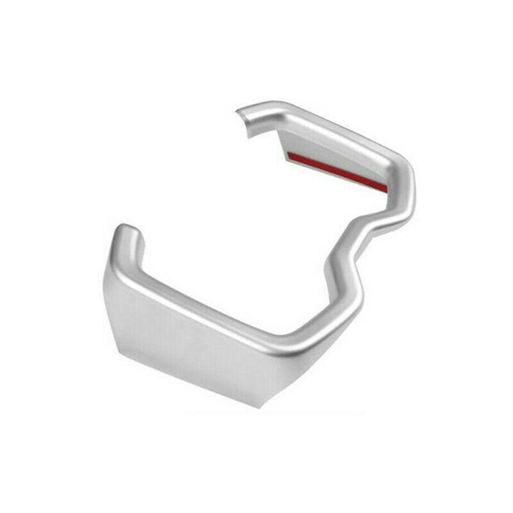 Silver Interior Water Cup Holder Frame Cover Trim Fit For Toyota RAV4 2019-2022