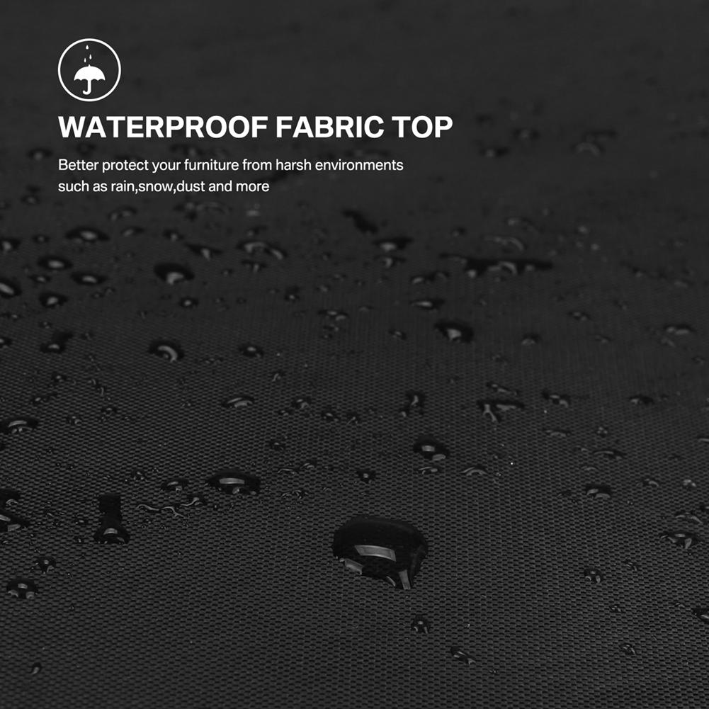 Venkovní zahradní kryt na lehátko Kryt na lehátko na opalování Patio Venkovní lehátko Polohovací ochranný kryt Nábytek Vodotěsný kryt