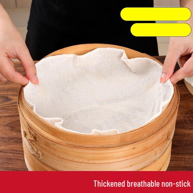 Nieprzywierająca bawełniana ściereczka do gotowania na parze