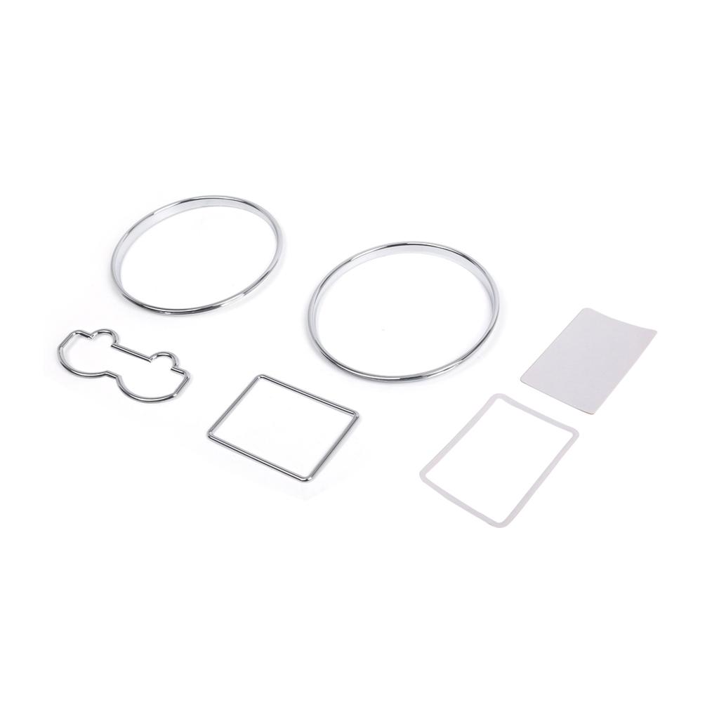 Speedometer Dashboard Dial Gauge Rings Trim for Golf MKIV 1997-2003 Speedometer Bezel Trim Automotive Interior Accessory