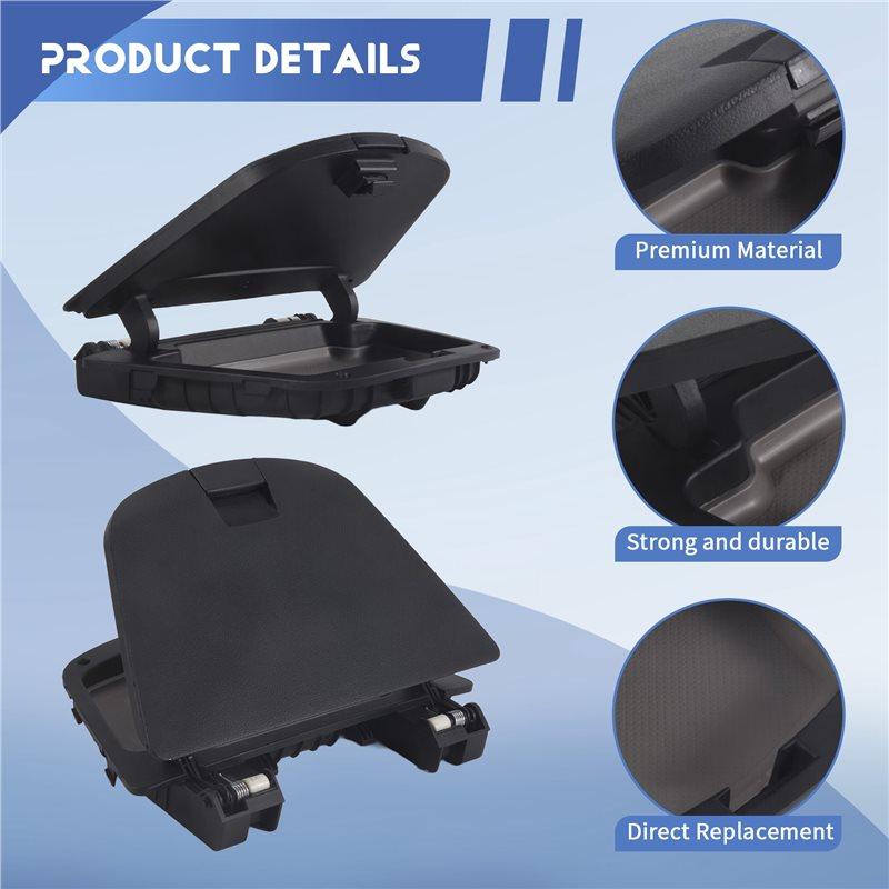 HOT-Car Dashboard Central Control Storage Box Cover Parts For Cruze 2010-2015 Black,Car Dashboard Central Control Stor