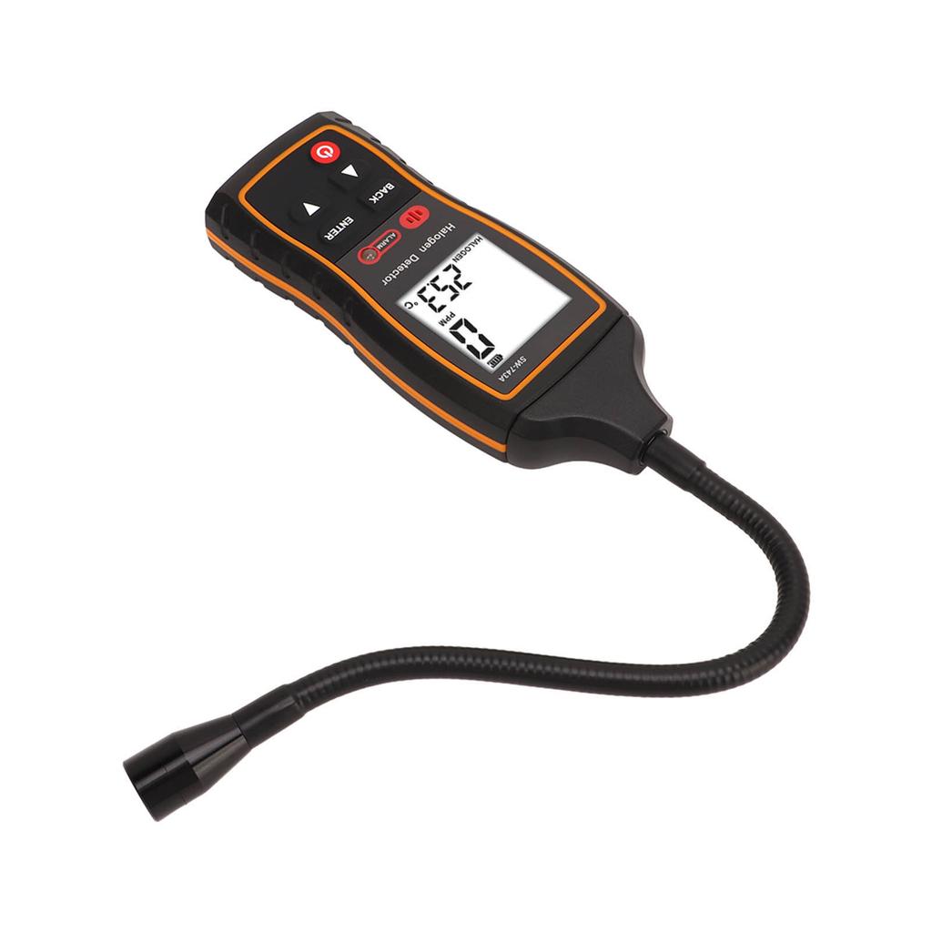 Halogen Gas Detector 0 To 1000PPM Sound Light Vibration Alarm Digital Air Conditioning Refrigerant Freon Leakage Tester