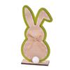 Ornament Exchange Home for Easter Dwarf Ornaments Rabbit Decoration Decorations Wooden Desktop Easter Couple Dancing Sculpture