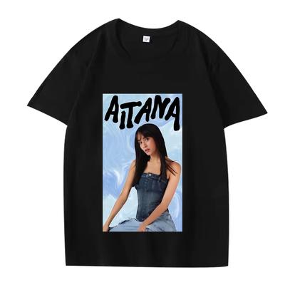 Singer Aitana Ocana Fashion Graphic T Shirt Men Women Streetwear Top Short Sleeve Summer Print Unisex Tee