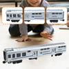 1/75 Scale Train Baggage Car Model Desktop Decoration Birthday Gift Carriage for Bedroom Sand