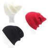 Stylish And Warm Knitted Hat For Adults In Solid Colors Perfect For Winter Wear