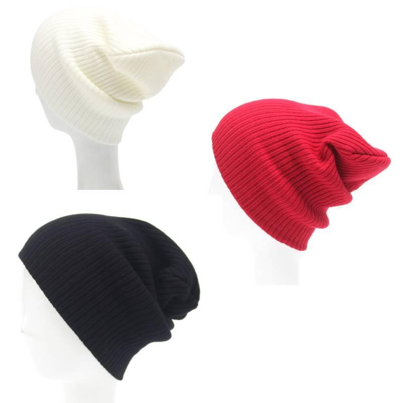 Stylish And Warm Knitted Hat For Adults In Solid Colors Perfect For Winter Wear