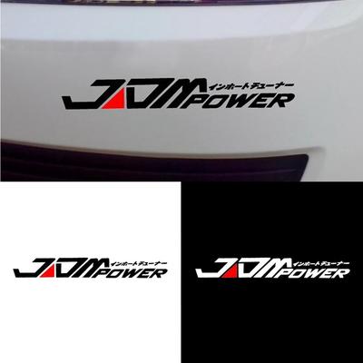 JDM POWER Car Sticker Window Bumper Decal for Mitsubishi
