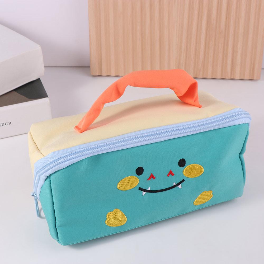 Duck Rabbit Dinosaur Korean Pencil Bag Large Capacity Stationery Storage Bag Office Supplies