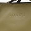 LOEWE anagram Shoulder Bag olive lambskin Women Used