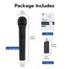 Mcbazel Karaoke Microphone Singing Gaming Karaoke Microphone Cordless Compatible with U Black PS5/XboxSeriesXS/Switch/PC/Wii/Wii -