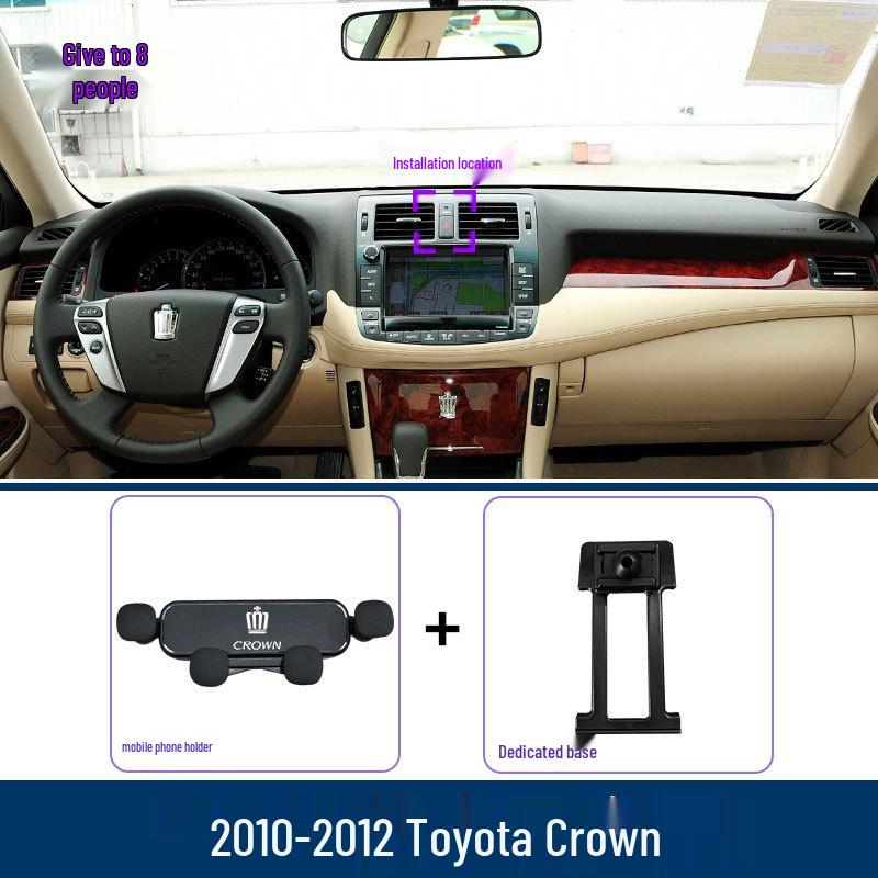 Toyota Crown Phone Holder Clip-On for Car Navigation Toyota Crown