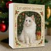 2D 2025 Cat Christmas Countdown Calendar with 24 Pendant 24 Days Christmas Countdown Calendar for Kids Boys Girls Adult Gifts