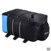 8L PU Leather Motorcycle Rack Rear Carrier Bag Trunk Waterproof Storage Luggage Pouch MTB Bike Bicycle Pannier Shoulder Bag
