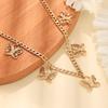 Fashion Personality Simple Creative Fashion Metal Hollow Butterfly Chain Pendant Ladies Necklace Necklace