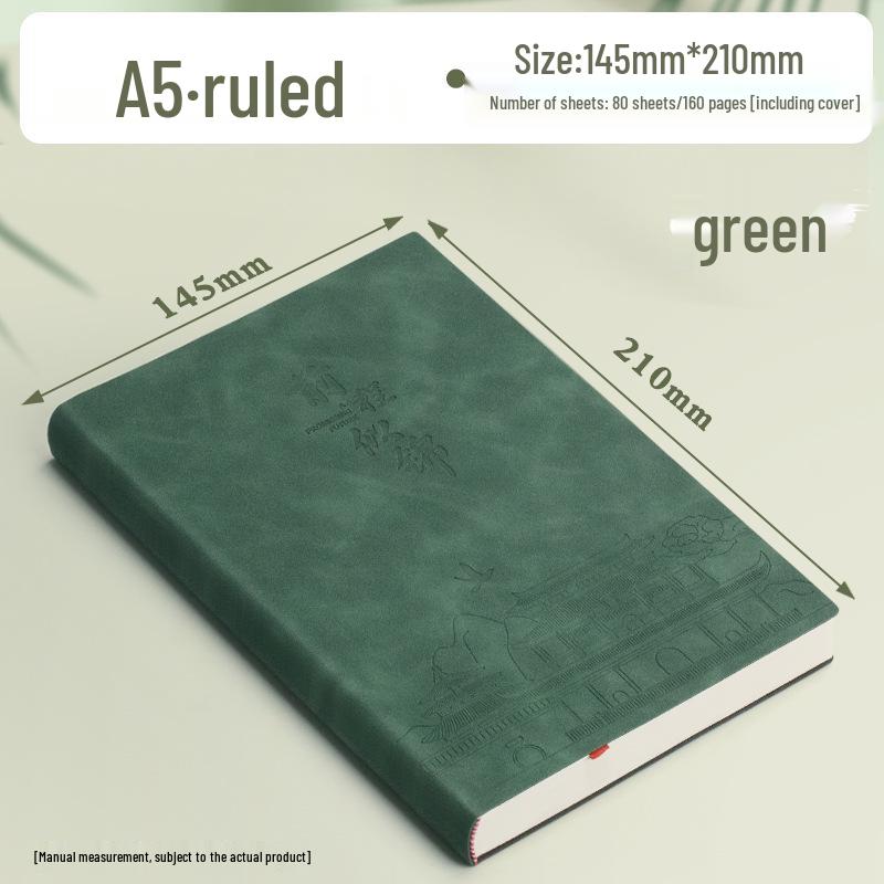 Mengjin 2024 University Student 5-Section Business Notepad - Simple, High-Value Style