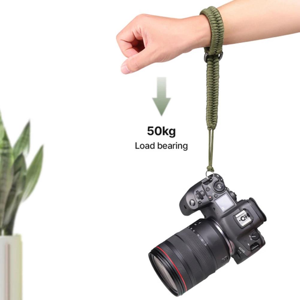 Handmade Woven Camera Wrist Strap with Safer Connector Camera Hand Strap Camera Strap for Canon Nikon Sony Fuji Leica Olympus