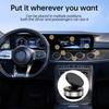 Car Magnetic Vacuum Adsorption Bracket 360 Degree Rotating Aluminum Alloy Mobile Phone Holder For 4.7-inch Or Above Smartphones