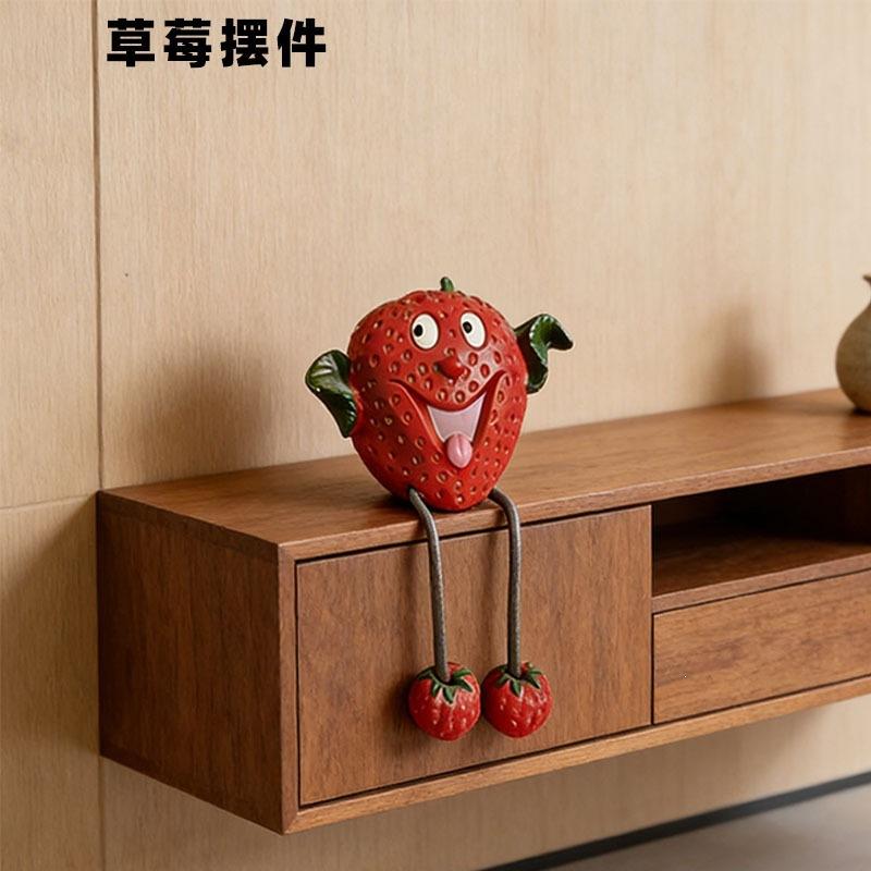 Cute Fruit Vegetable Ornament Creative Home Garden Decor Stress Relief Gift