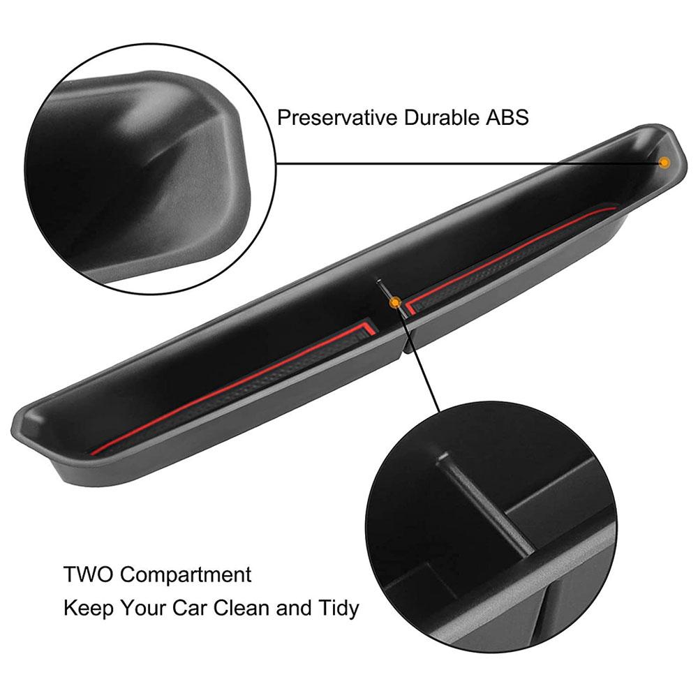 For Jeep Wrangler JL 2018-2023 LHD Copilot Handle Storage Box Stowing Tray Phone Holder Case Organizer Interior Accessories