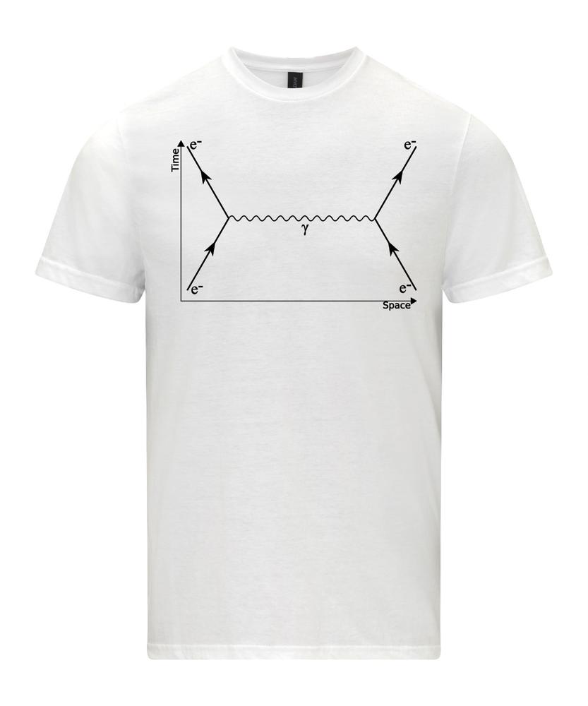 FeynUnisex Diagram TShirt Quantum Theory shirt Theoretical Physics Unisex tshirt 2XL