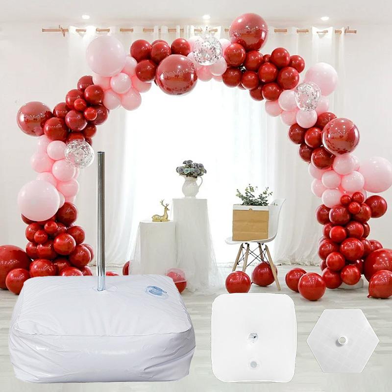 

1 шт. основание арки круглый держатель для арки с воздушными шарами праздничная вечеринка сумка с водой принадлежности для свадебной вечеринки наполненная водой сумка портативная