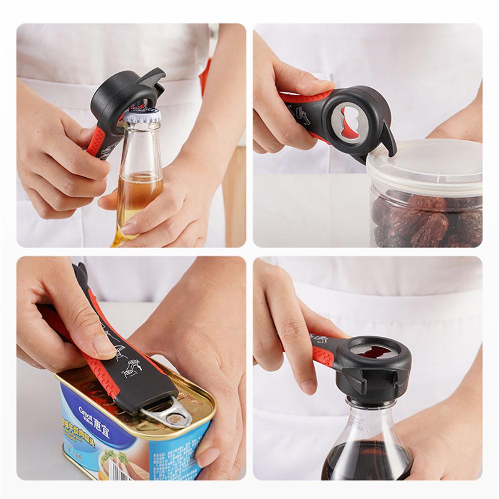 Cheap Jar Openers Can Bottle Opener Beer Wine Bottle Lid Poratble